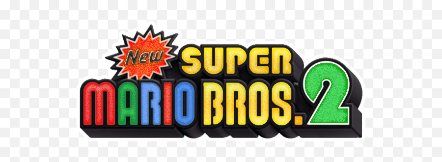 New Super Mario Bros Logo Seems Dull - New Super Mario Bros 2 Emoji,Super Mario Bros Logo
