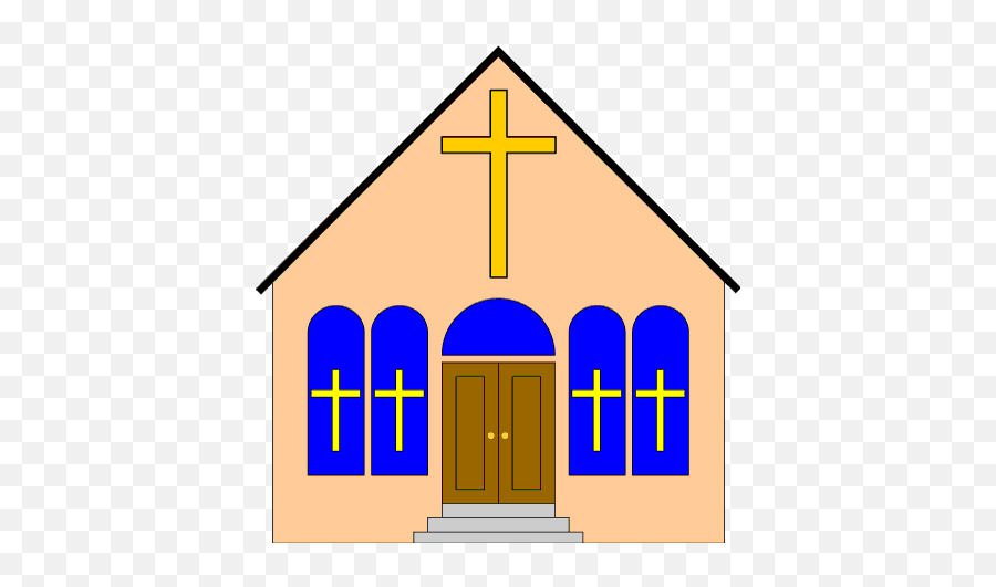 Library Of Images Of Church Graphic - Clip Art A Church Emoji,Church Clipart