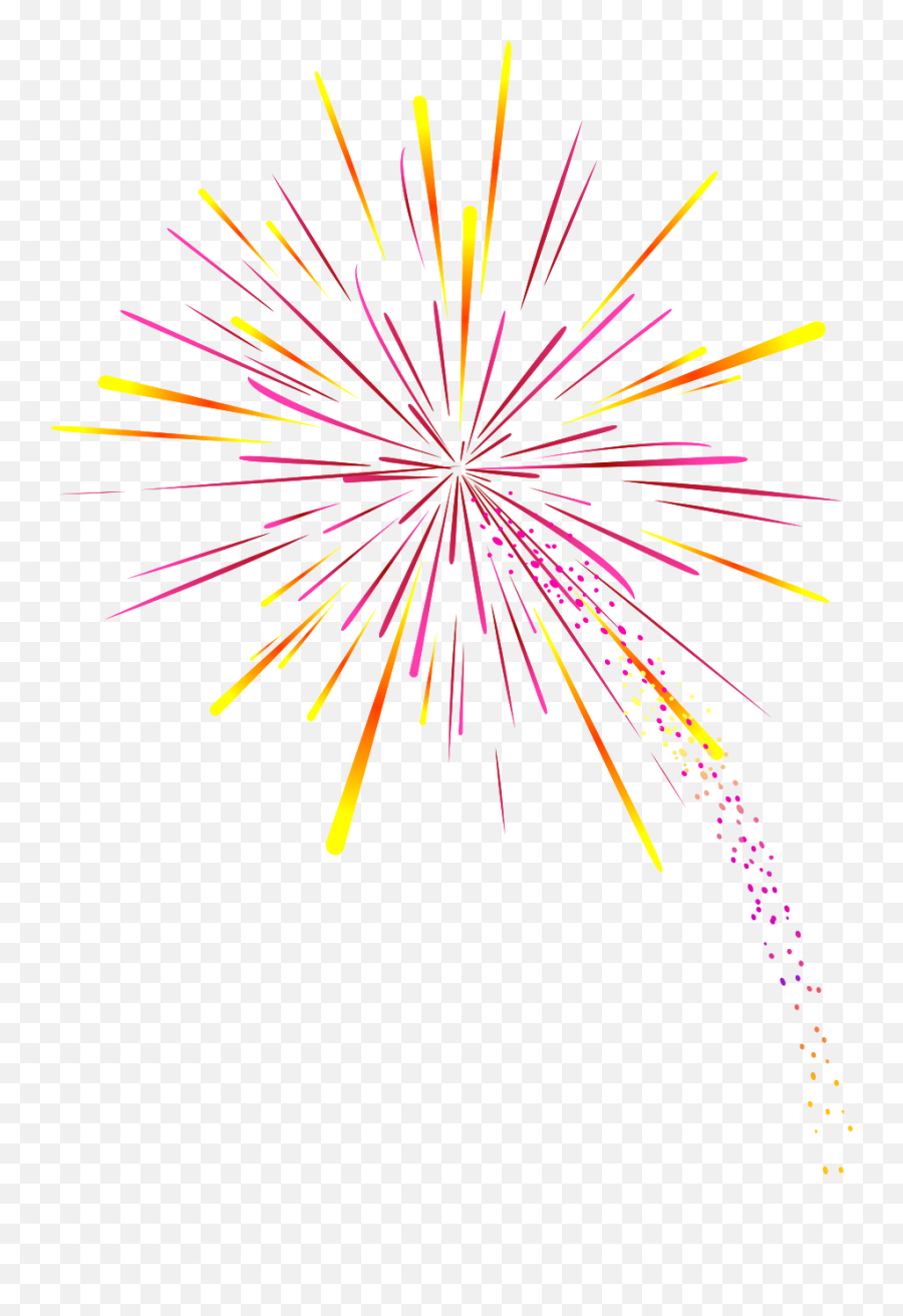 Fireworks Png With Transparent Background - Dot Emoji,Fireworks Png