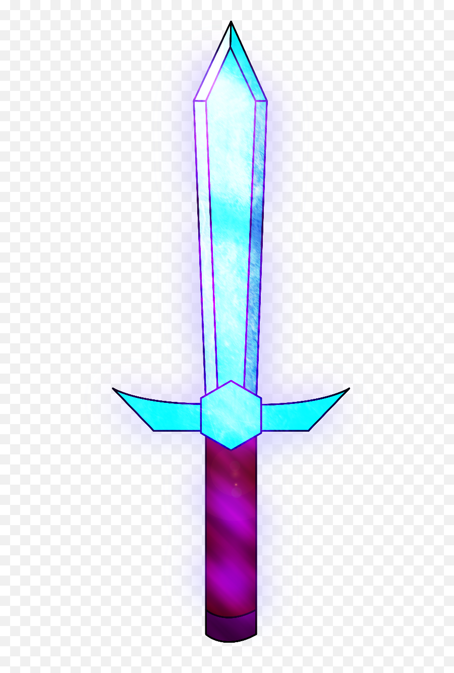 Diamond Sword Png Image Background Png Arts - Diamond Sword Transparent Minecraft Emoji,Diamond Sword Png