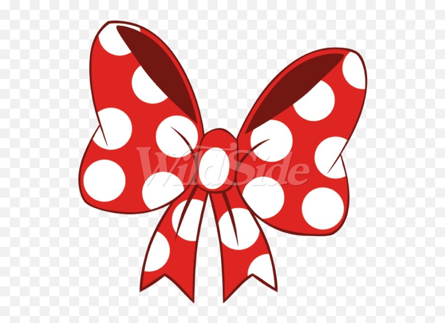Minnie Mouse Ribbon Clipart - Minnie Mouse Ribbon Emoji,Minnie Mouse Bow Clipart