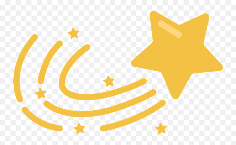 Shooting Star Clipart Free Download Transparent Png - Language Emoji,Star Clipart