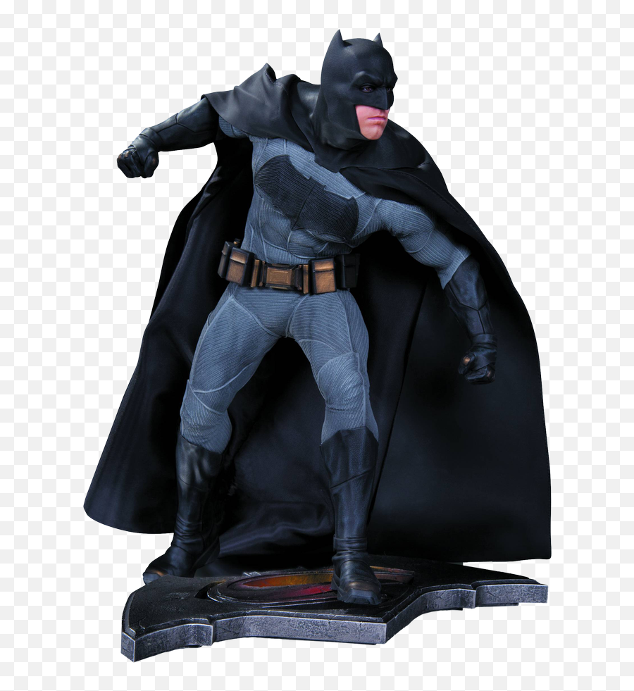 Batman V Superman Dawn Of Justice - Batman Statue Batman Vs Superman Figure Dc Collectibles Emoji,Batman Vs Superman Logo
