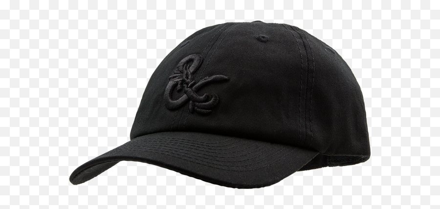 Black Logo Ampersand Dad Cap - For Baseball Emoji,Dnd Logo