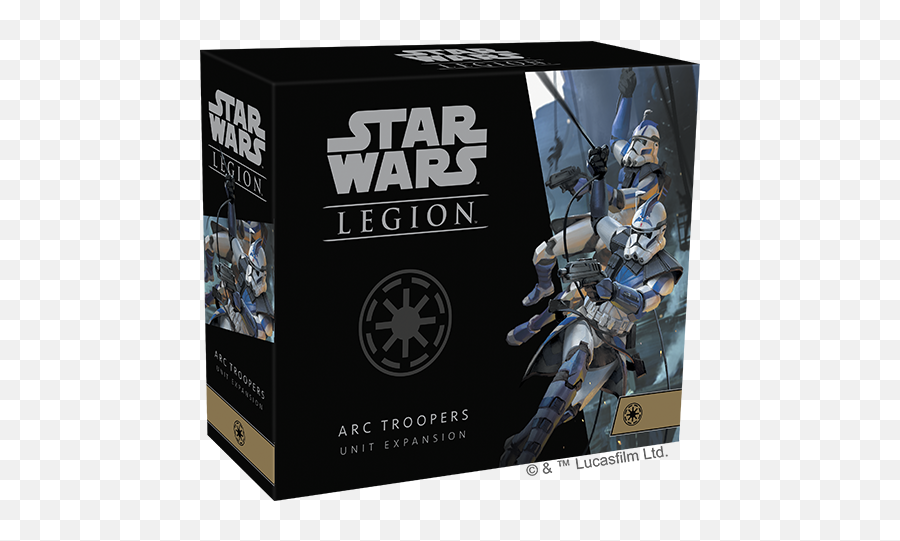 Arc Troopers Unit Expansion - Fantasy Flight Games Star Wars Legion Arc Troopers Emoji,Clone Hero Logo