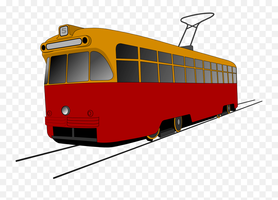 Tram Clipart Free Download Transparent Png Creazilla - Tram Clipart Emoji,Transport Cliparts