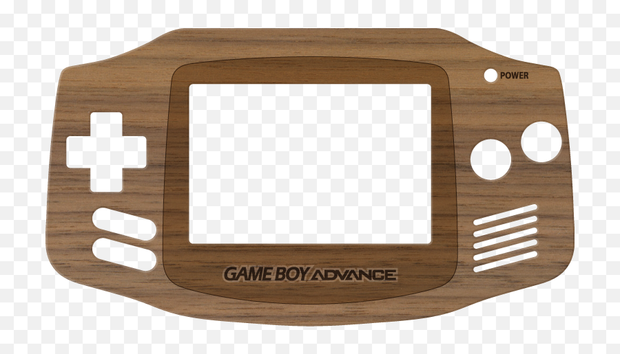 Game Boy Advance Real Wood Veneer Kit - Solid Emoji,Game Boy Advance Logo