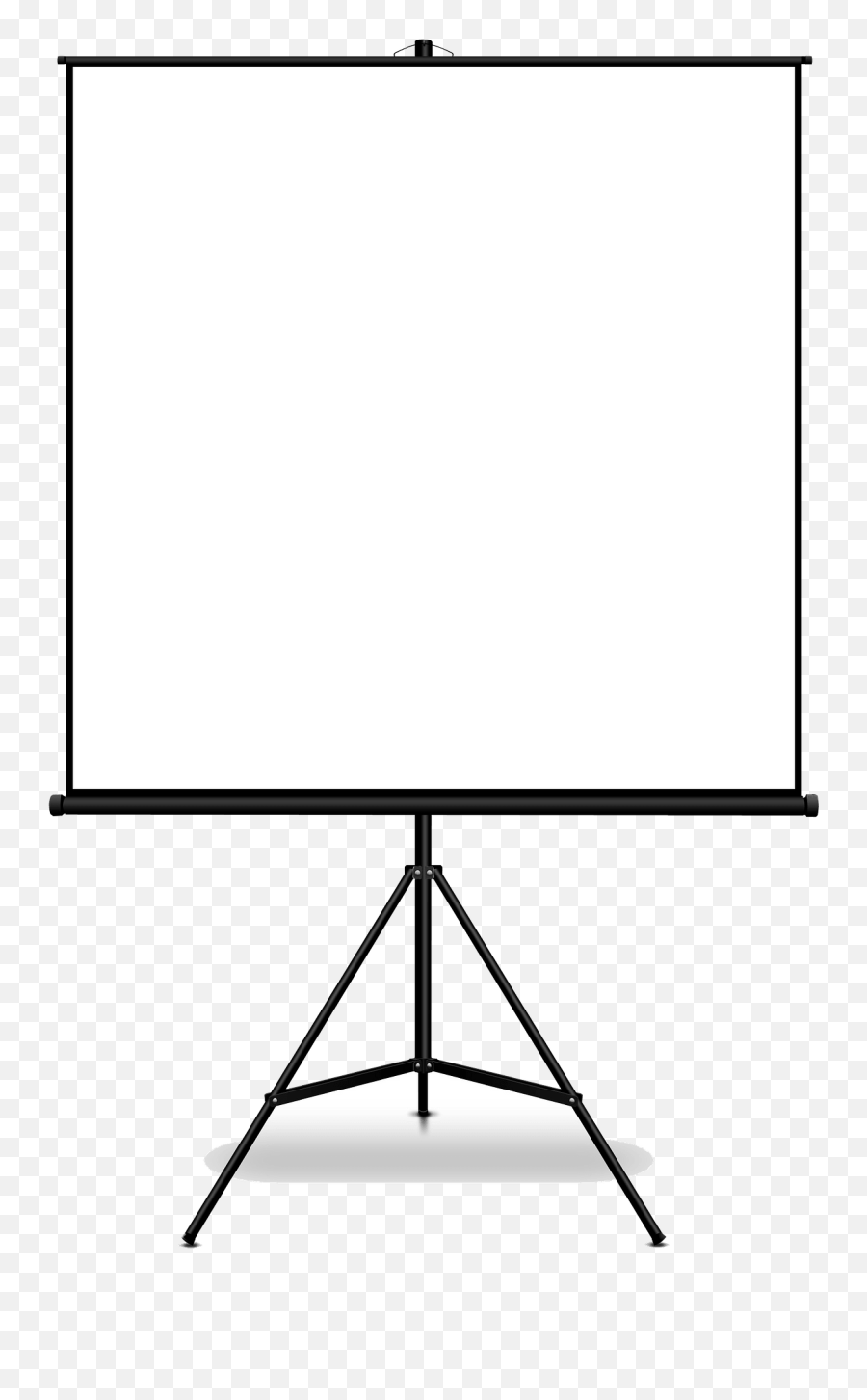 Presentation Board Clipart - Empty Emoji,White Board Clipart