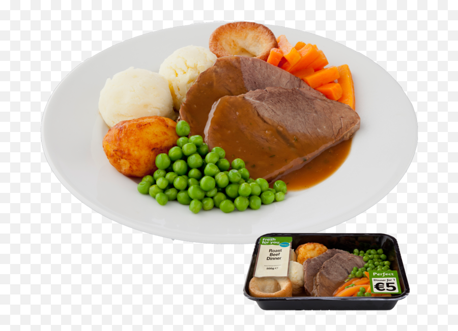Irish Roast Chicken Dinner Png - Roast Beef Dinner Transparent Emoji,Dinner Png