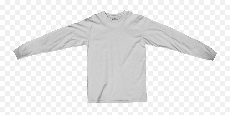 Black T Shirt Template Png - Long Sleeve Tshirt Long Long Sleeve Emoji,Black T Shirt Template Png