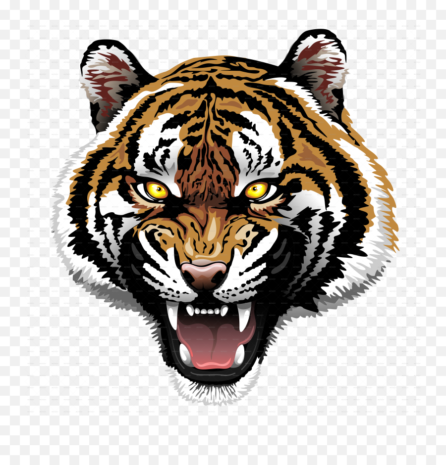 White Tiger Clipart Graffiti - Tiger Logos Free Download Emoji,Tiger Png