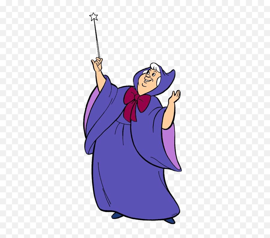 Fairy Godmother Clip Art Disney Clip Art Galore - Fairy Godmother Clipart Emoji,Princess Wand Clipart