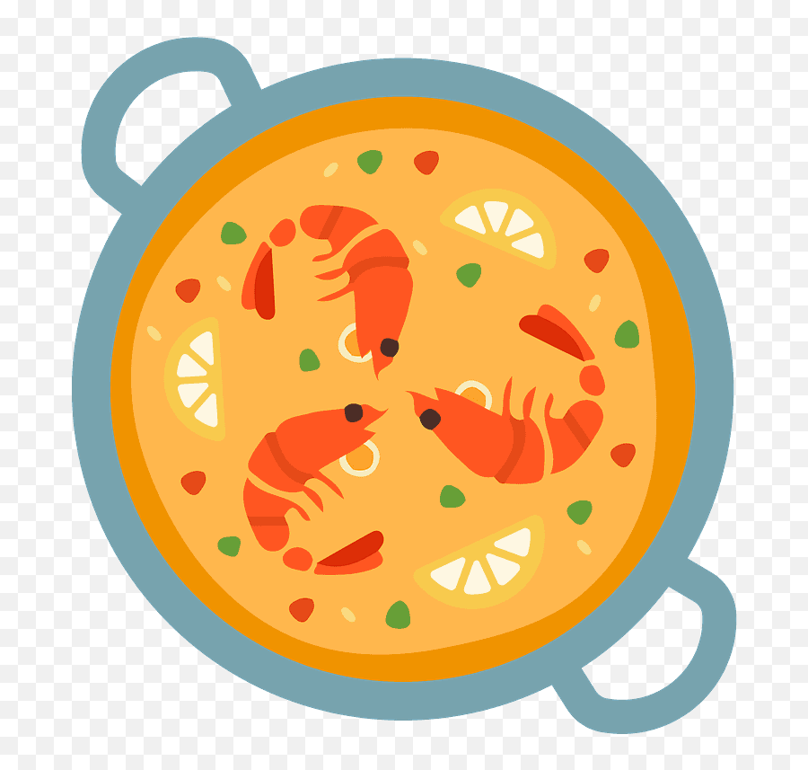 Shallow Pan Of Food Emoji Clipart Free Download Transparent,Food Emoji Transparent