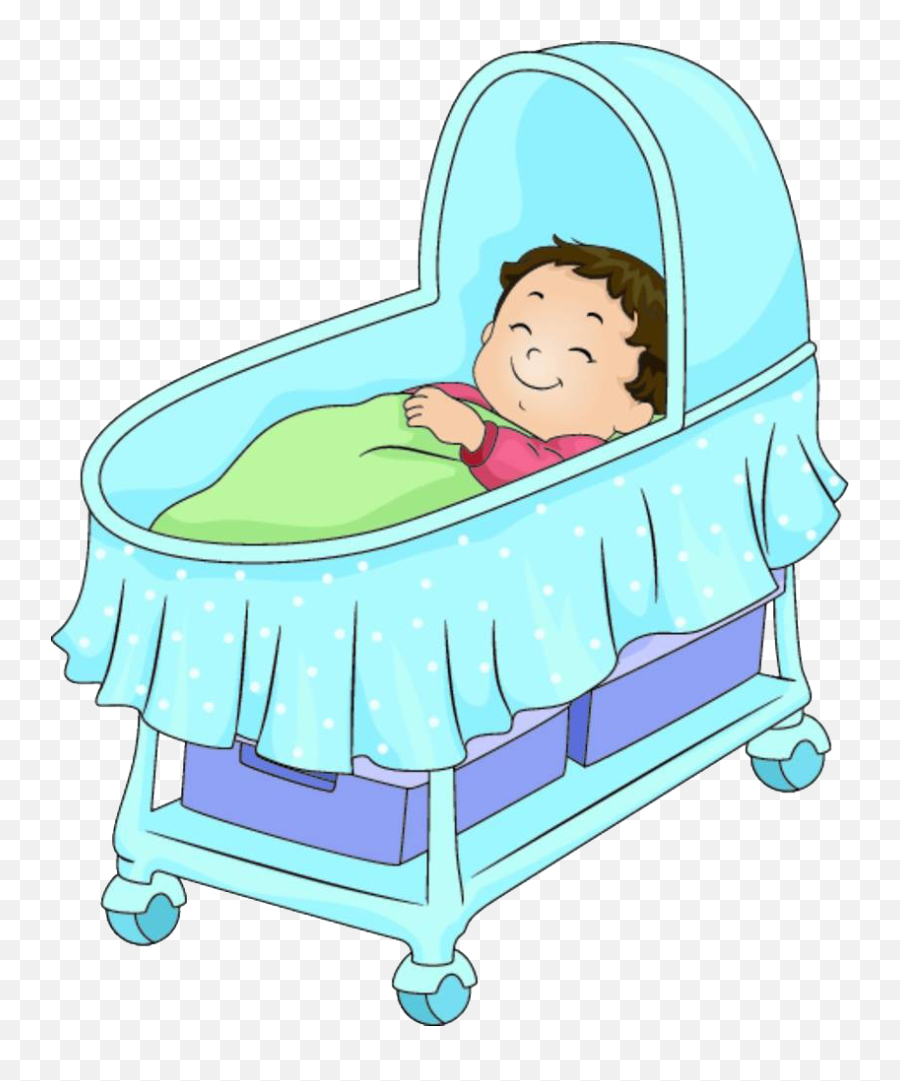 Cartoon Baby Cradle Png Emoji,Baby Jesus In Manger Clipart