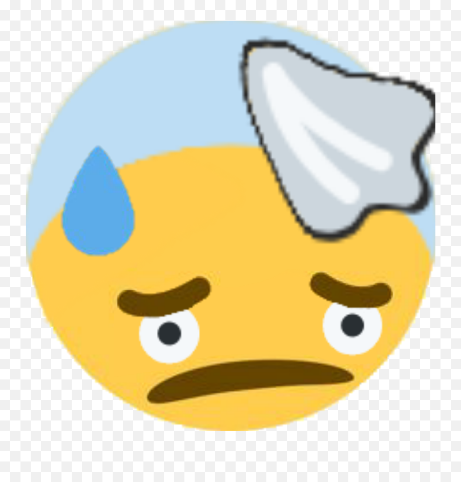 Fear - Discord Emoji,Sweat Emoji Png