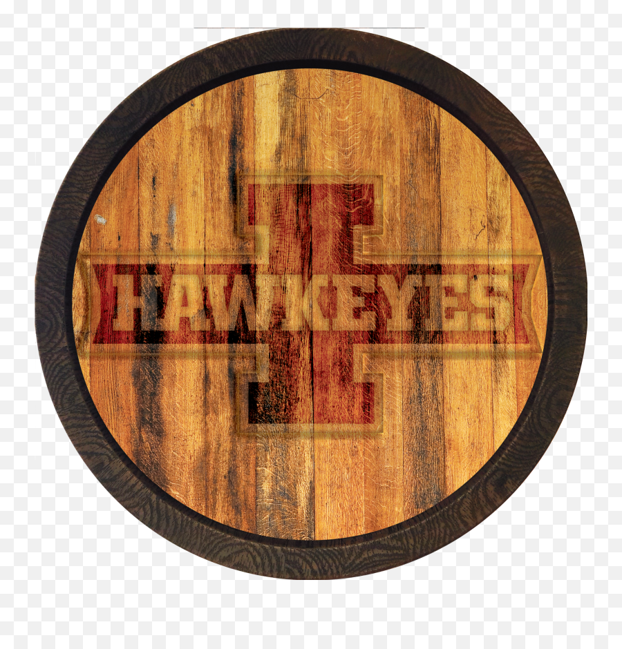 Iowa Hawkeyes Barrel Team Logo Wall Emoji,Iowa Hawkeyes Logo