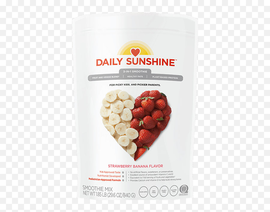 Daily Sunshine Strawberry Banana Team Beachbody Us Emoji,Sunshine Transparent