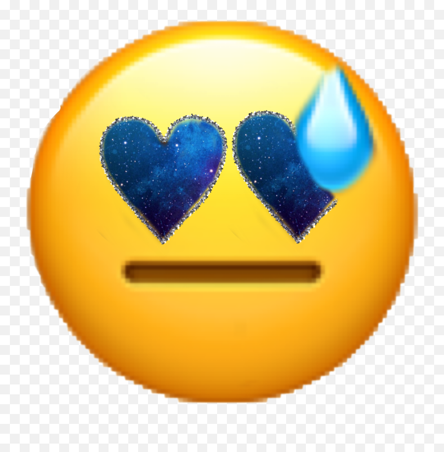 Emoji Hearteyes Got Bored Watch Sticker By Cattperson,Transparent Heart Eyes Emoji