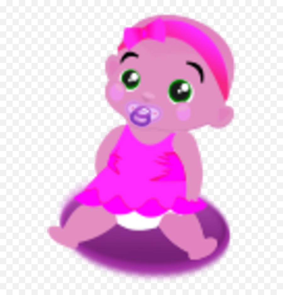 Baby Girl - Vector Clip Art Clipartsco Baby Sister Clip Arts Emoji,Baby Girl Clipart