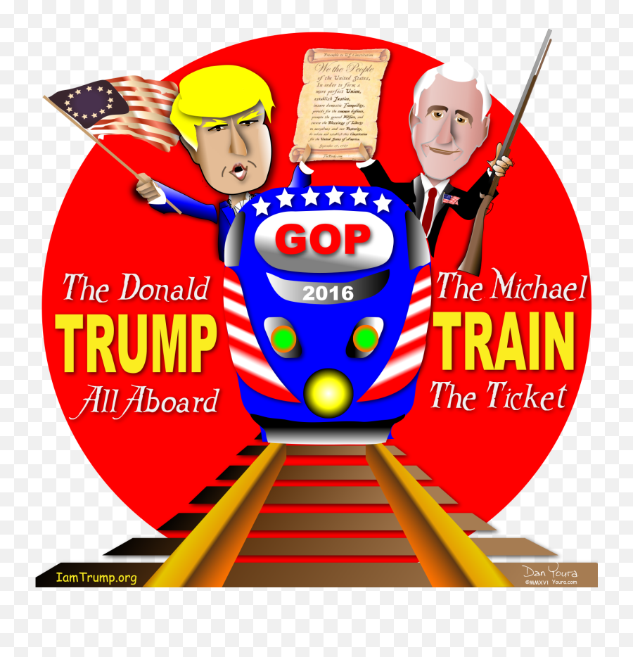 Download Trump Clipart Train Trump - Fictional Character Emoji,Trump Clipart