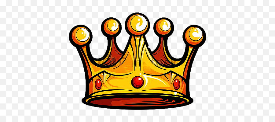 Crown Cartoon Clip Art - Queen Crown Picture Material Png Clipart Cartoon Crown Png Emoji,Queen Crown Clipart