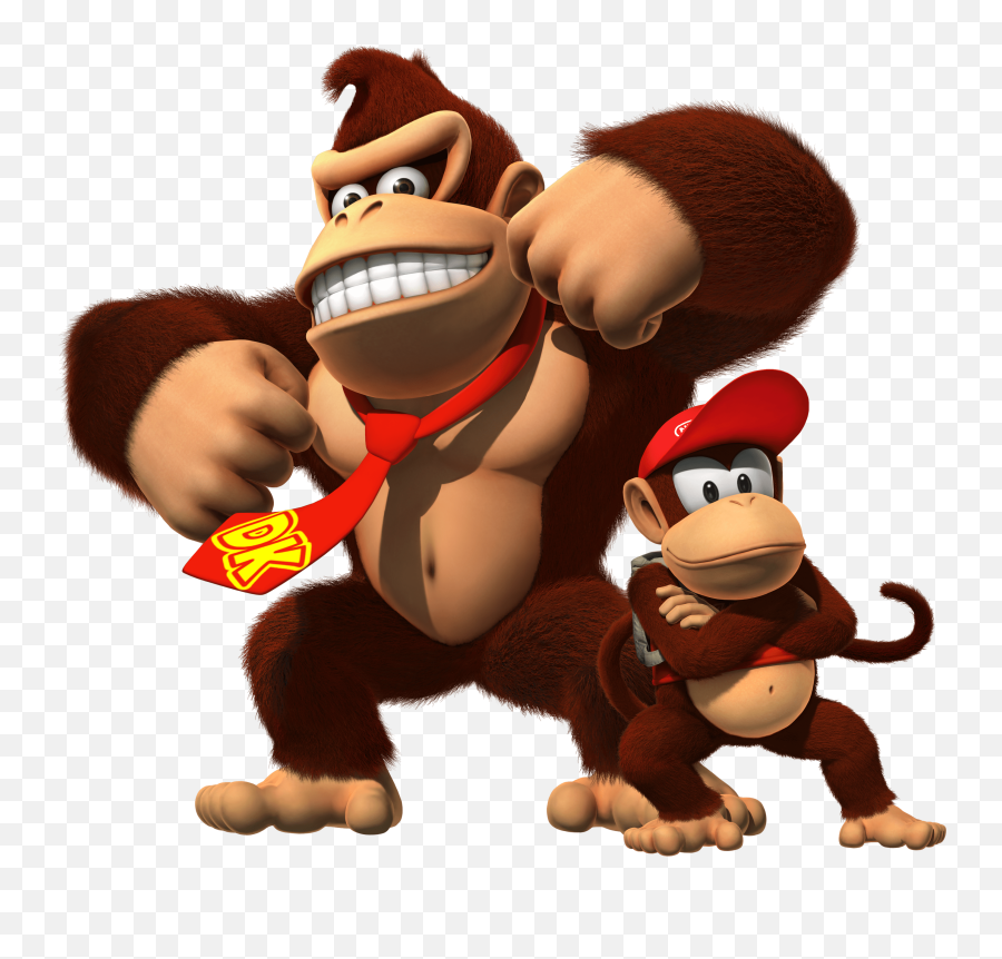 Donkey Kong Country - Donkey Kong And Diddy Kong Emoji,Donkey Kong Country Logo