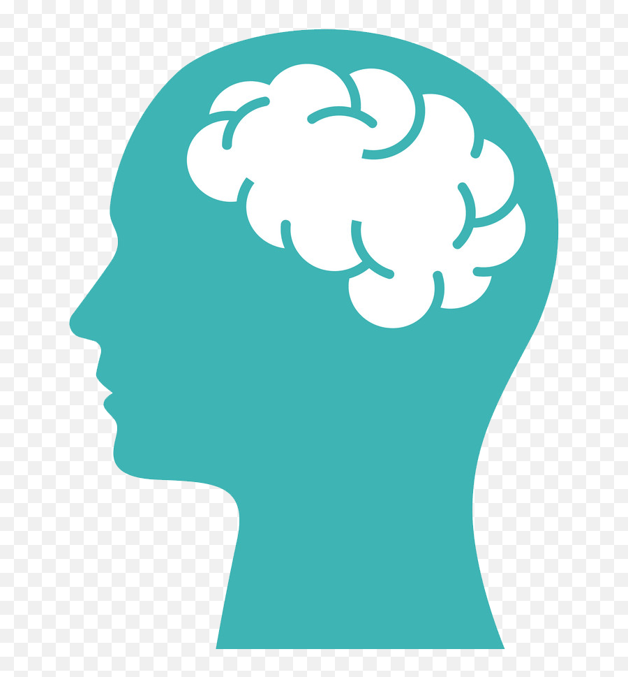 Head With Brain Clipart Transparent - Head Brain Clipart Transparent Emoji,Brain Clipart Png