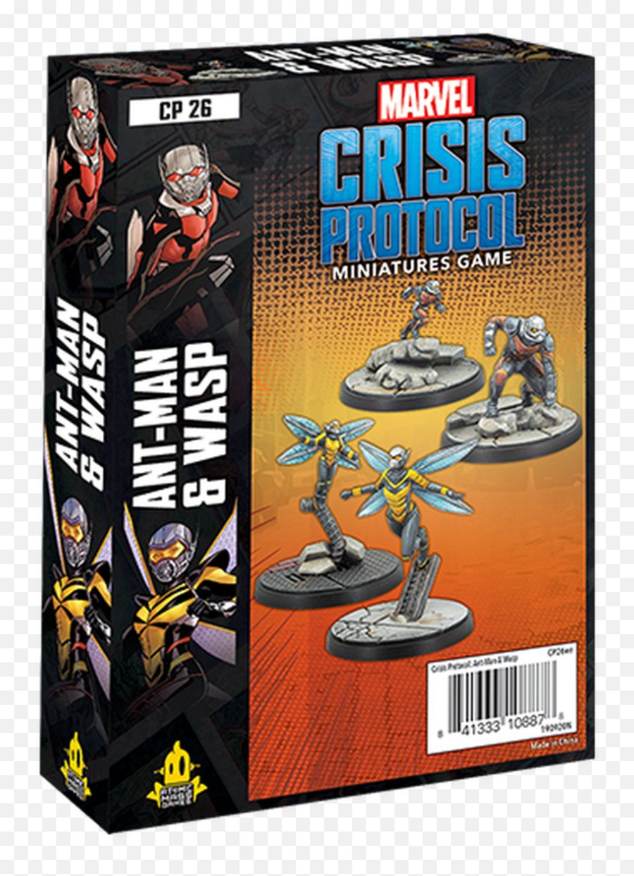 Marvel Crisis Protocol Ant Man U0026 Wasp - Marvel Crisis Protocol Ant Man Wasp Character Pack Emoji,Ant Man Logo