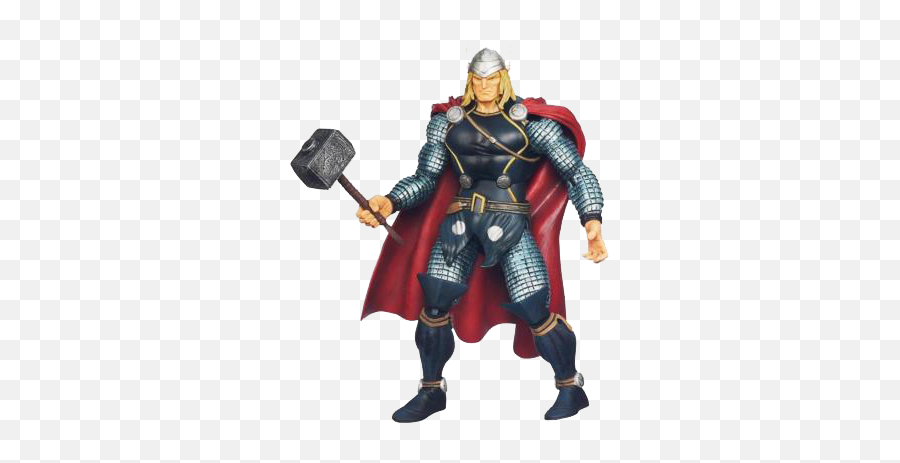 Thor Hold Hammer Clipart Image Png - Marvel Universe Thor Figure Emoji,Hammer Clipart
