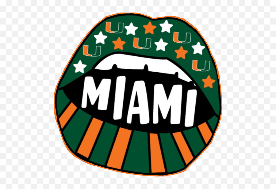 Umiami Miami Canes Gocanes Sticker - Umiami Stickers Emoji,Canes Logo