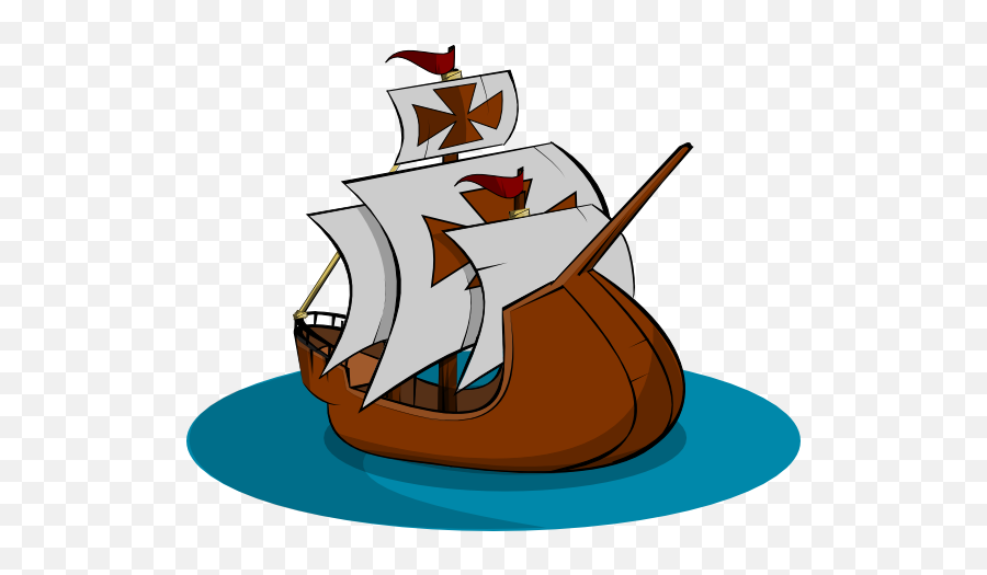 Ship Clipart Free Clipart Images Image - Colonization Clipart Emoji,Ship Clipart