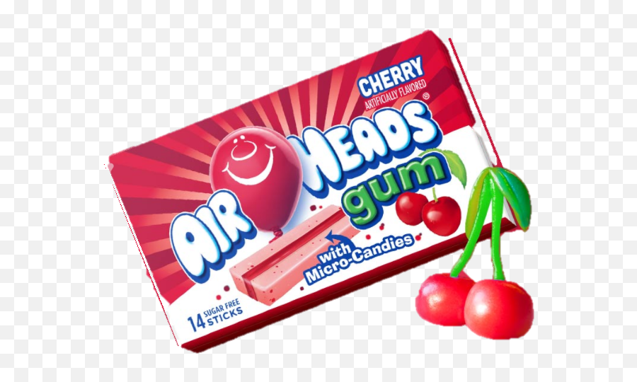 Airheads Gum Cherry Flavor At - Fresh Emoji,Airheads Logo