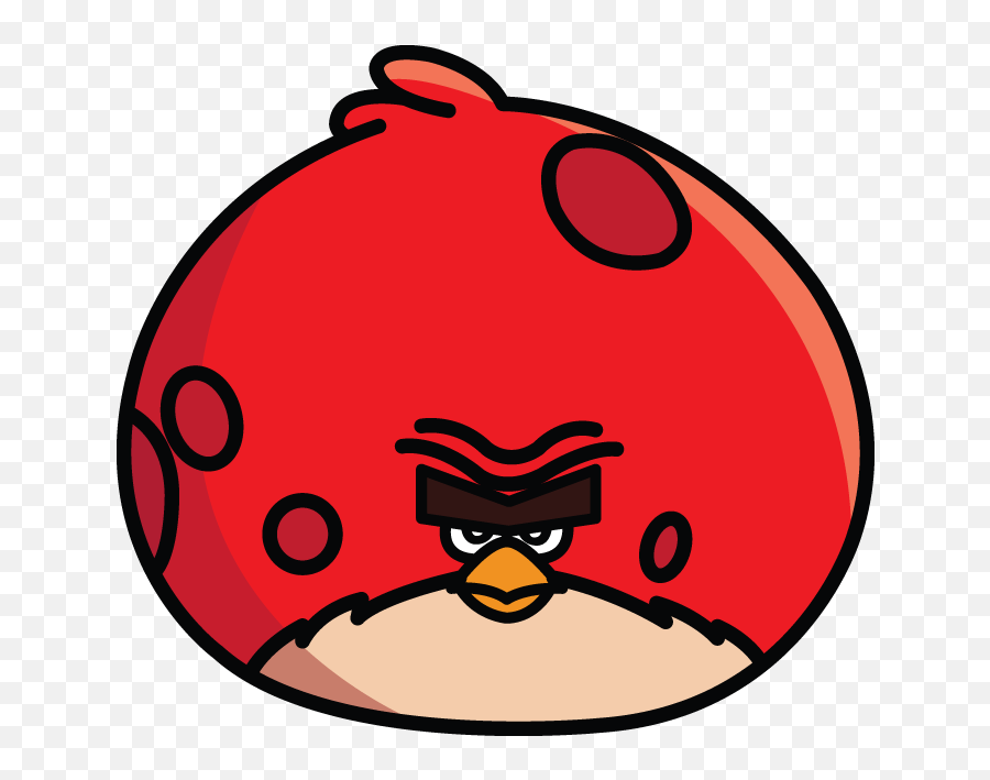 Angry Birds Red Png - Red Drawing Angry Bird Emoji,Angry Birds Png