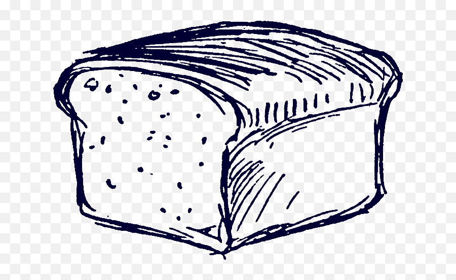 Loaf Bread Bread Clip Emoji,Bread Clipart Black And White