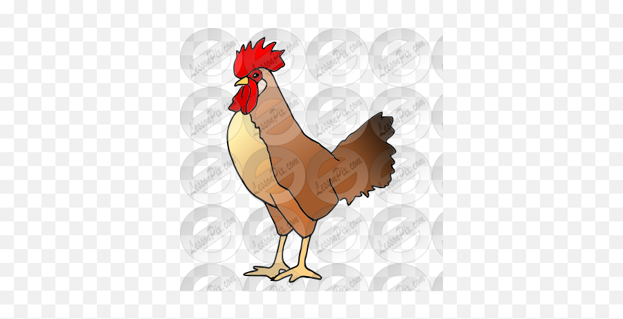 Rooster Picture For Classroom Therapy - Comb Emoji,Rooster Clipart