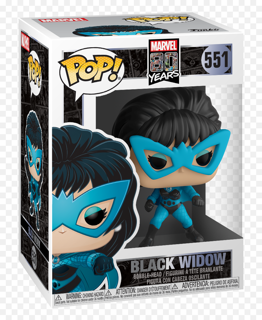 Funko Pop Marvel 80th - First Appearance Black Widow Emoji,Black Widow Transparent