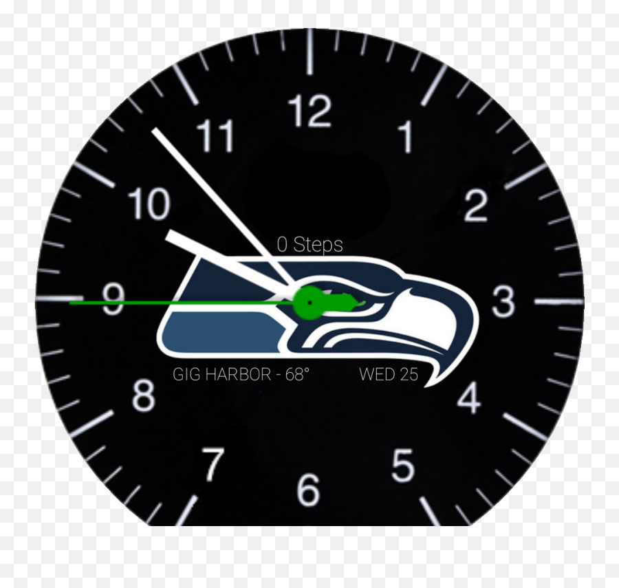 Download Sports Nfl Seattle Seahawks Black - Seattle Emoji,Seahawks Logo Pictures
