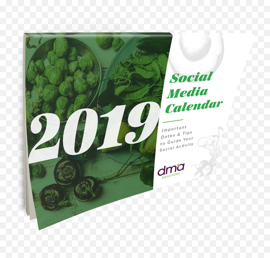 2019 Social Media And Produce Marketers Calendars Emoji,2019 Calendar Png