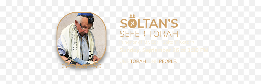 Soltanu0027s Sefer Torah - Chabad Of The North Peninsula Emoji,Torah Png