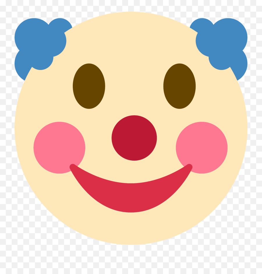 Clown Face Emoji - Clown Emoji,Clown Emoji Png