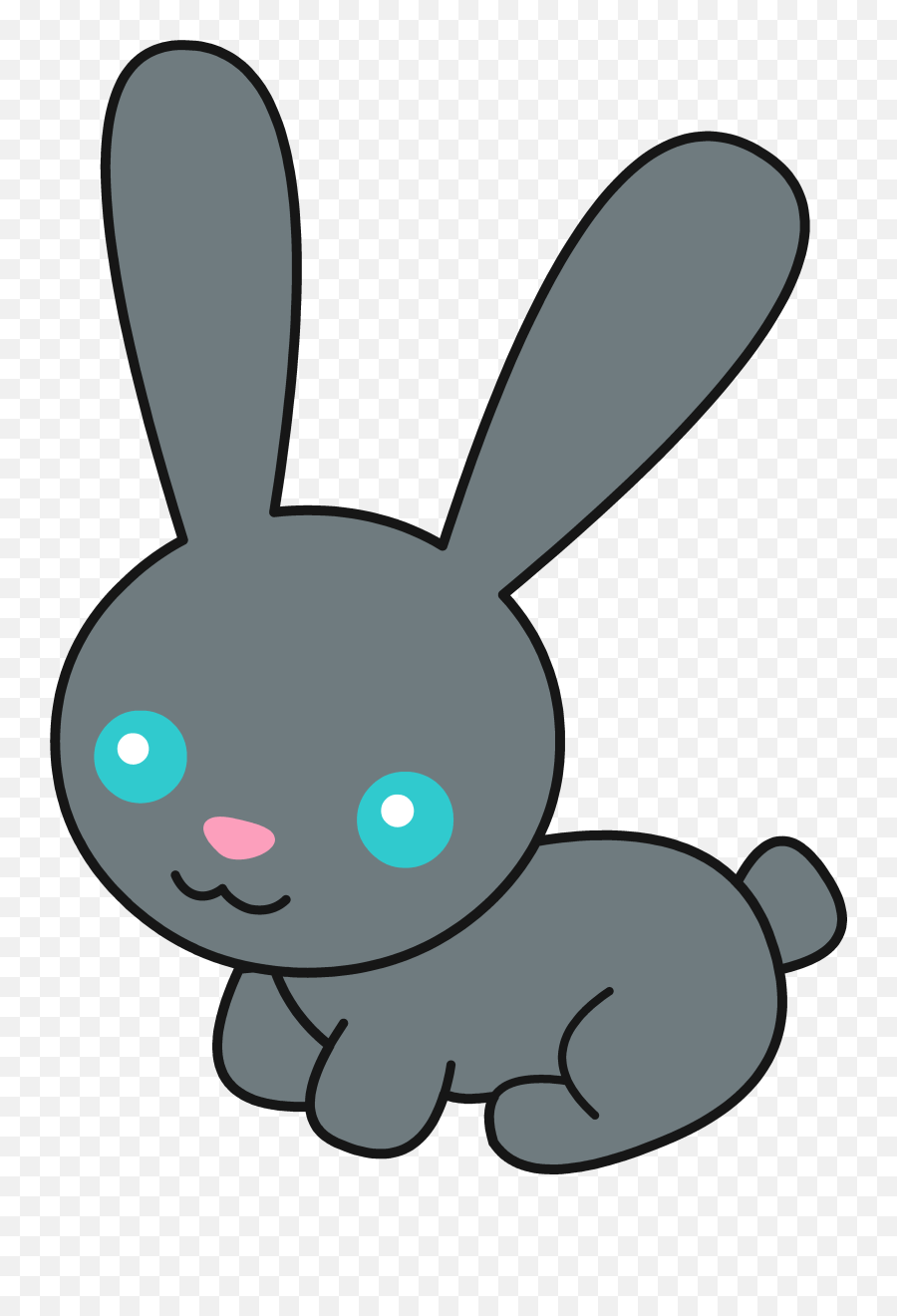 Clipart Of Cute Morocco And Rabbit - Png Download Full Dot Emoji,Rabbit Png