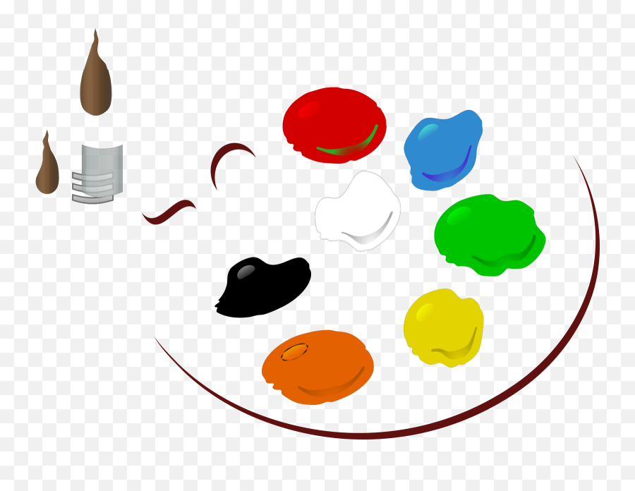 Paint Brush Png Svg Clip Art For Web - Download Clip Art Portable Network Graphics Emoji,Paint Brush Clipart