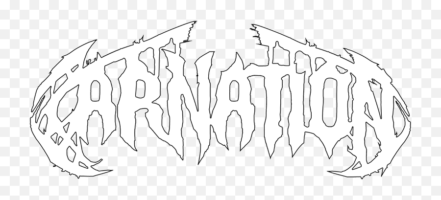 Carnation - Encyclopaedia Metallum The Metal Archives Language Emoji,Death Metal Logo
