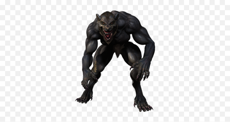 Download Werewolf Png - Transparent Background Werewolf Png Emoji,Werewolf Png