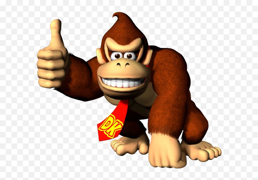 Donkey Kong Character Psd Psd Free Download - Donkey Kong Png Emoji,Donkey Kong Logo