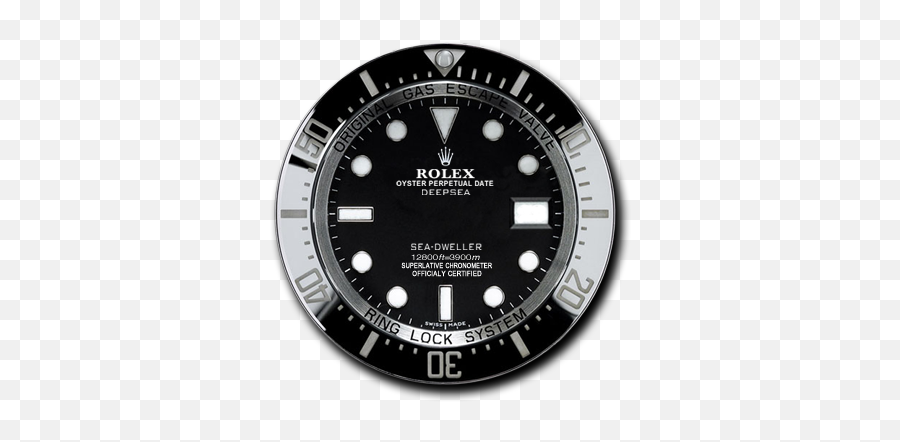 Clock Skin Zip - Rolex Submariner 1980 Emoji,Rainmeter Transparent Taskbar