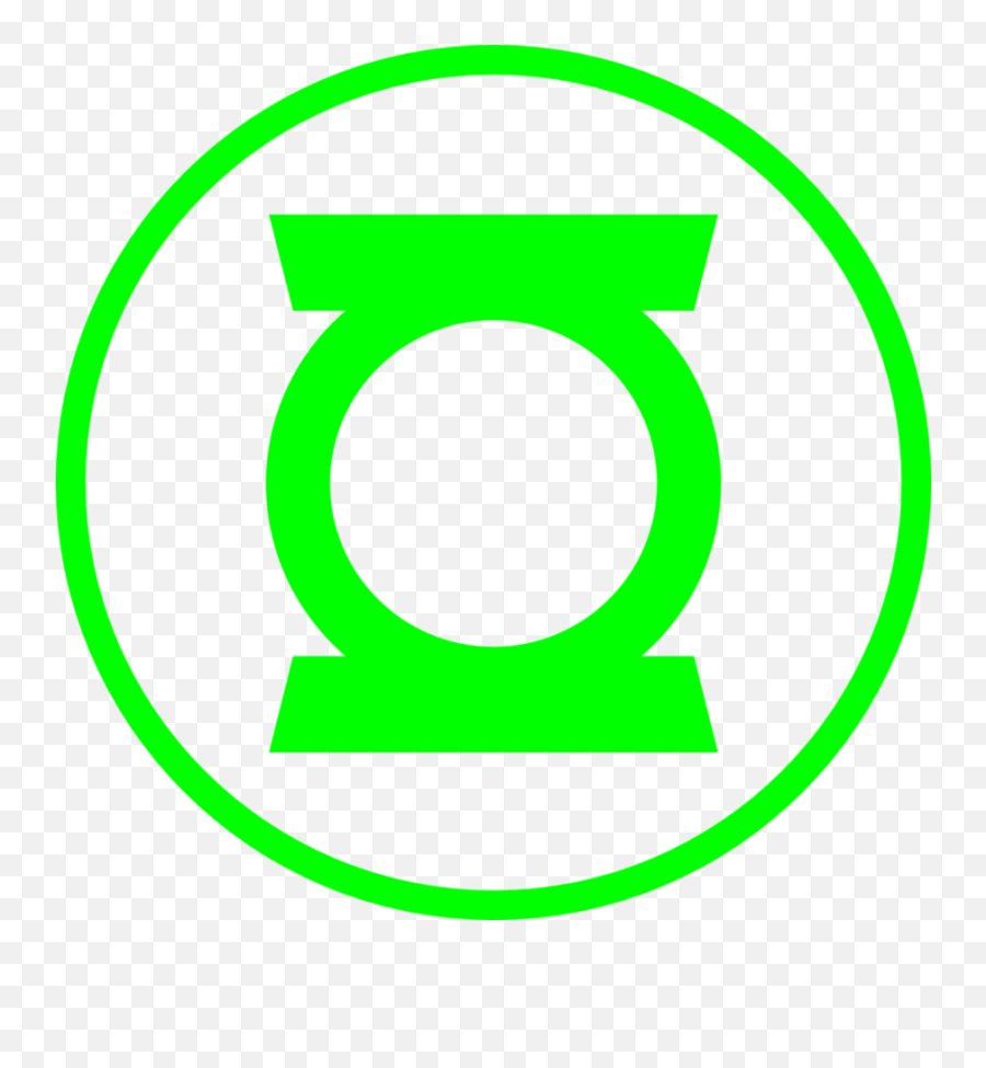 Green Lantern Logo Png 3 Png Image - Logo Green Lantern Png Emoji,Green Lantern Logo