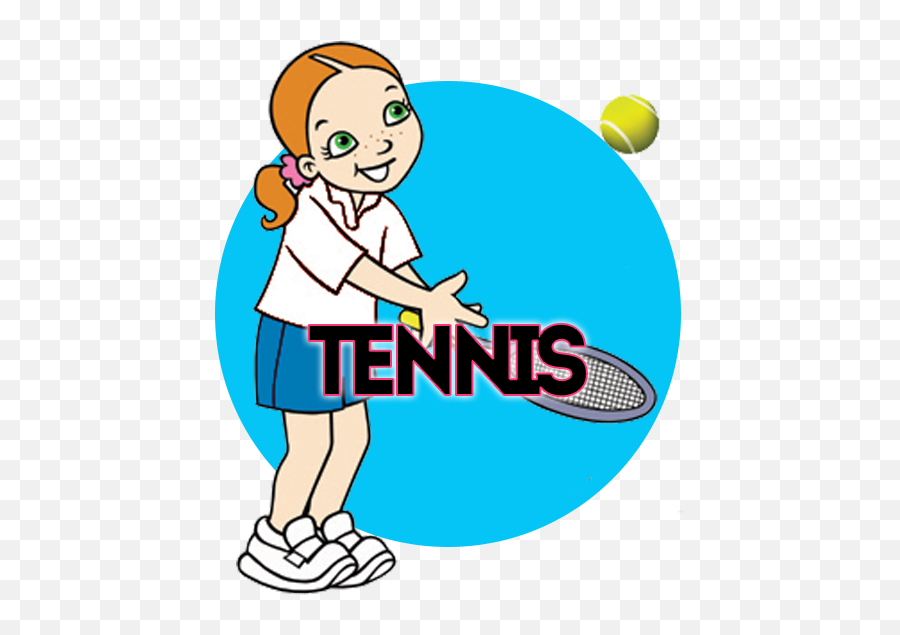 Practicing Sports Clipart - Png Download Full Size Clipart For Tennis Emoji,Sports Clipart