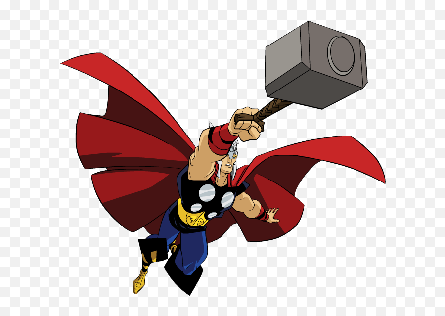Free Thor Clipart Pictures - Clipartix Thor Avengers Mightiest Heroes Emoji,Hammer Clipart