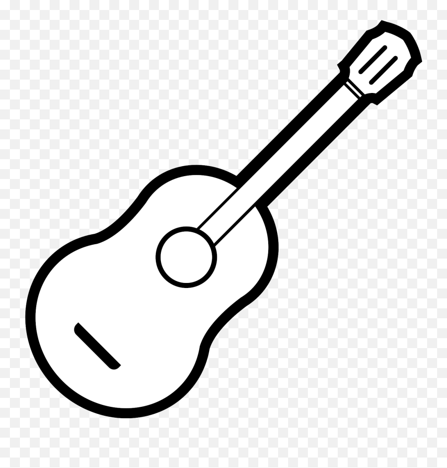 Free Music Instrument Guitar Png With Transparent Background - Solid Emoji,Guitar Png